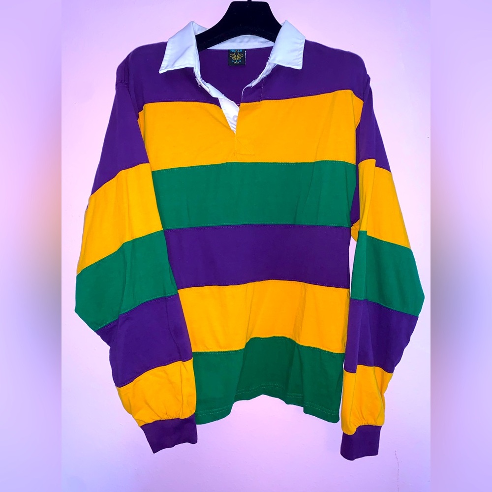 Women’s Mardi Gras Shirt Long Sleeve XL